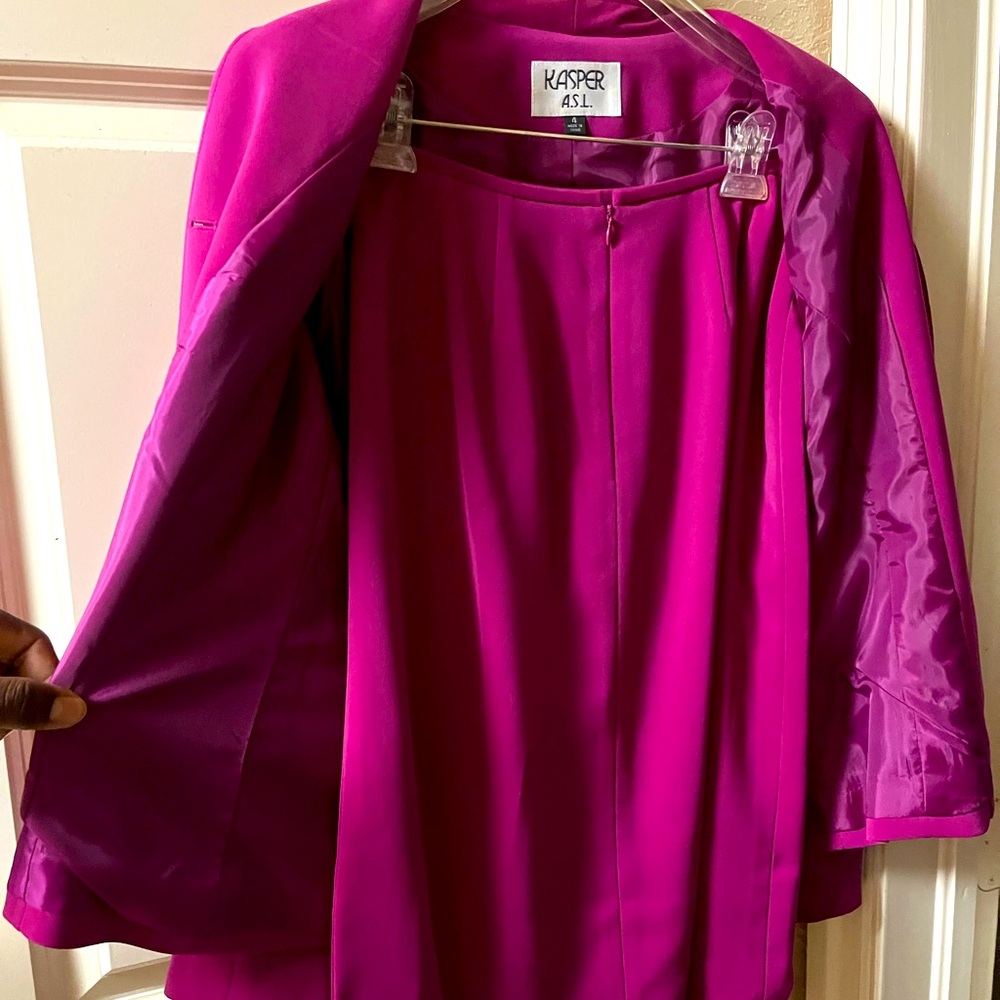 Kasper Women's 2pc Dress Blazer Suit Size 4